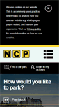Mobile Screenshot of ncp.co.uk